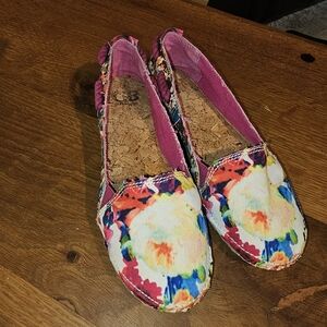 Gianni Bini Colorful Floral Women's Size 7.5 Shoes